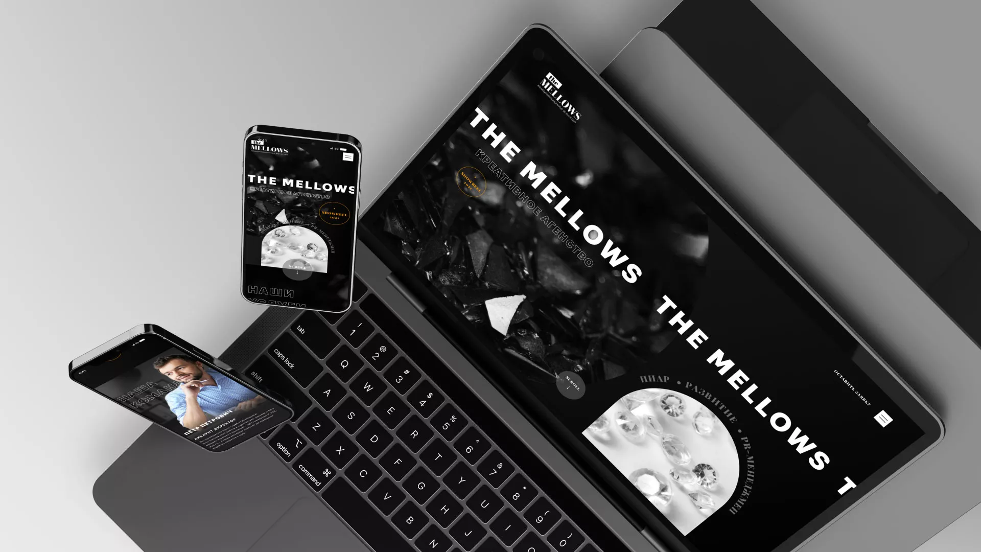 Разработка сайта креативного агентства «The Mellows» в Осташкове