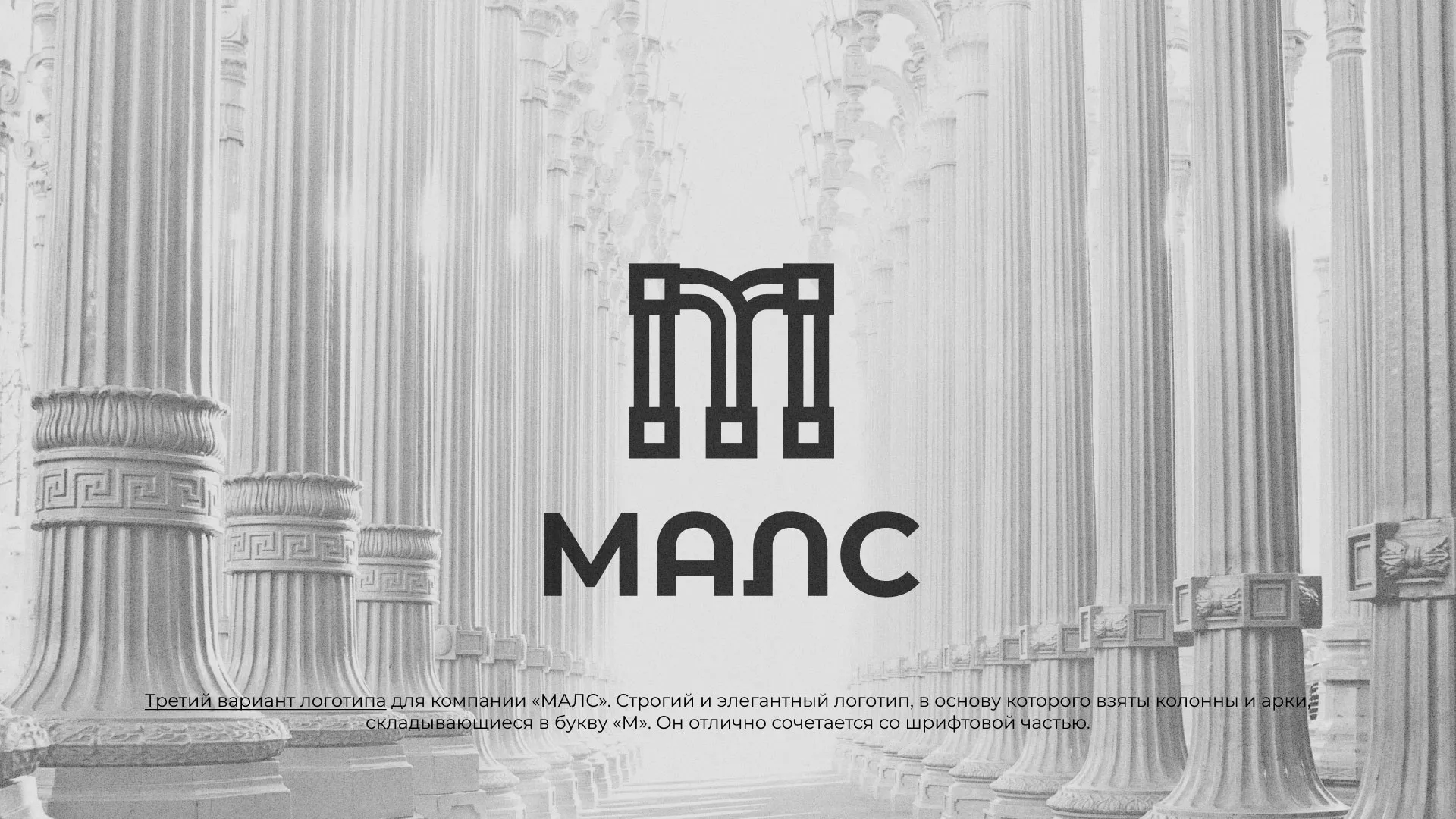 Разработка логотипа компании «МАЛС» в Осташкове
