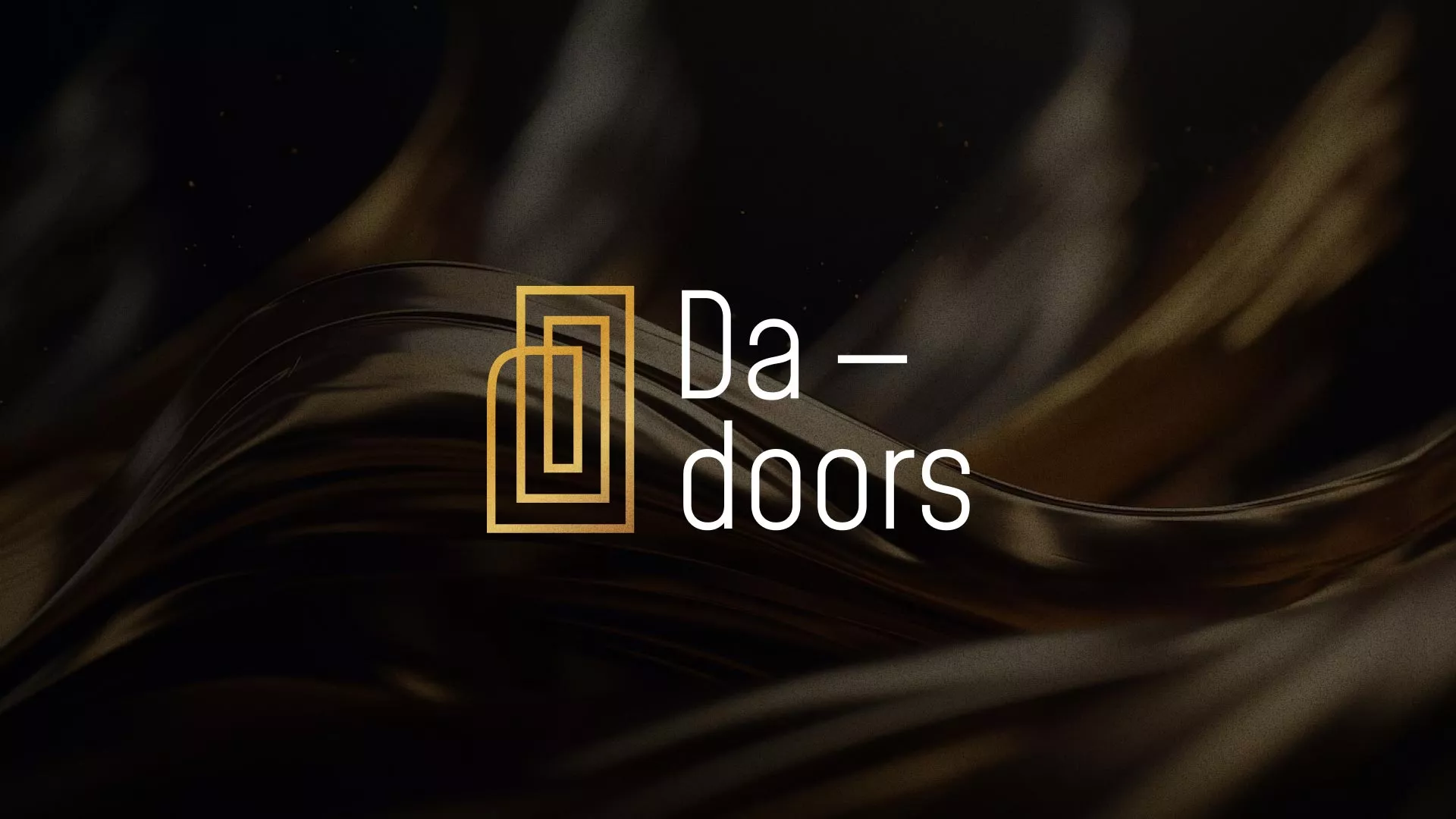 Разработка логотипа для компании «DA-DOORS» в Осташкове